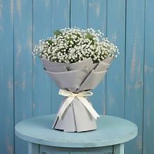 Букет цветов из:  Гипсофила в Горы