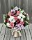 Букет цветов из: Альстромерии, Гвоздики, Розы и Хризантемы в Горы