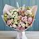 Букет цветов из: Альстромерии и Розы в Горы