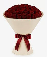 Букет 101 Бордовая роза Блэк Бакарра в Горы