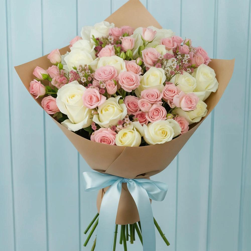 Букет цветов из: Розы в Горы