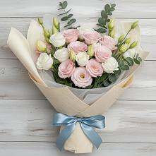 Букет цветов из:  Лизиантусы #REPLACE_PRED# Горы