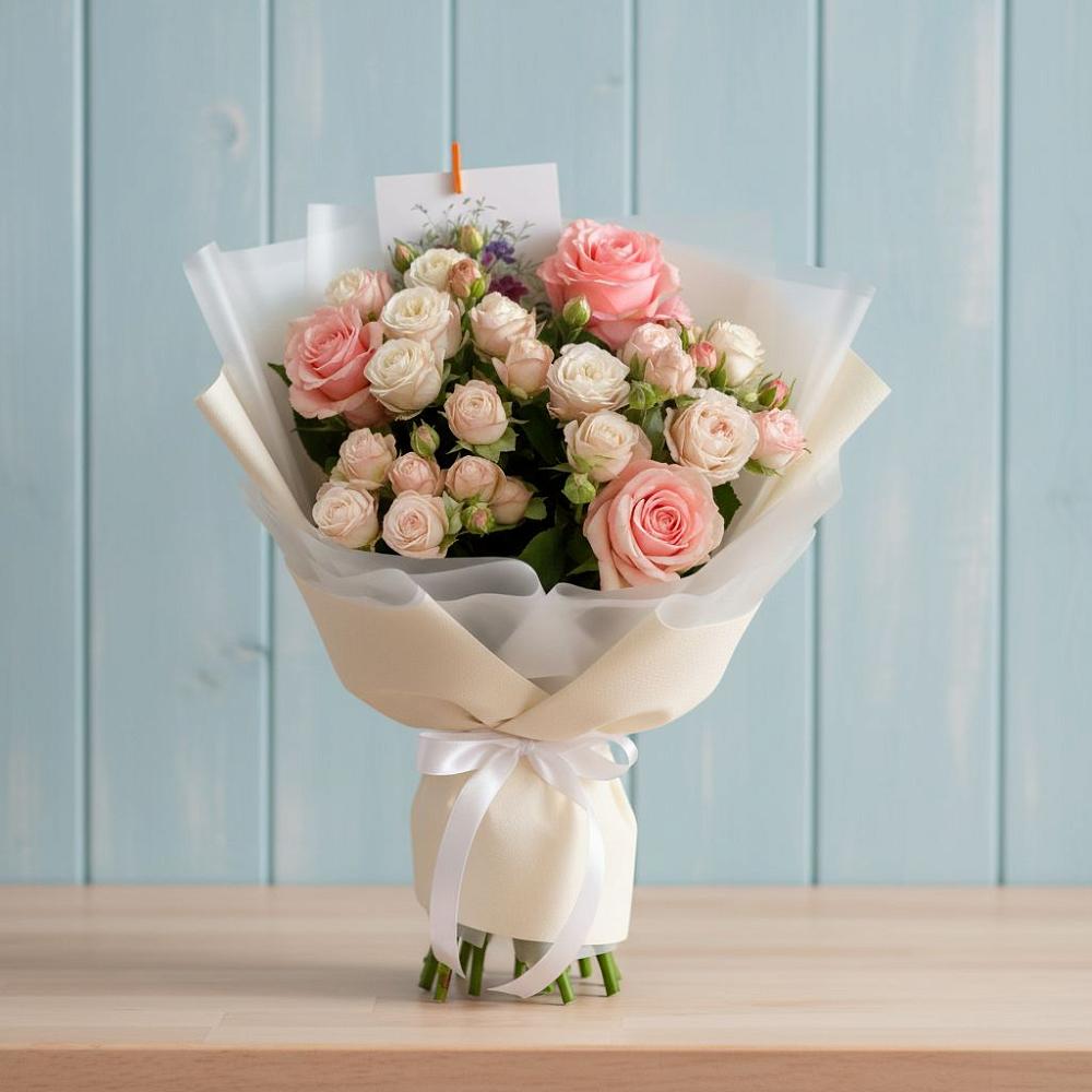 Букет цветов из: Розы в Горы