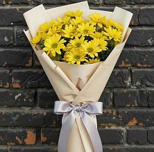 Букет цветов из:  Хризантемы в Горы