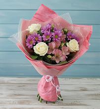 Букет цветов из:  Герберы в Горы