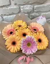 Букет цветов из:  Герберы #REPLACE_PRED# Горы