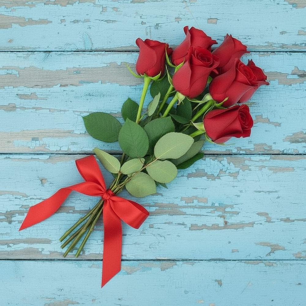 Букет Красные розы в Горы