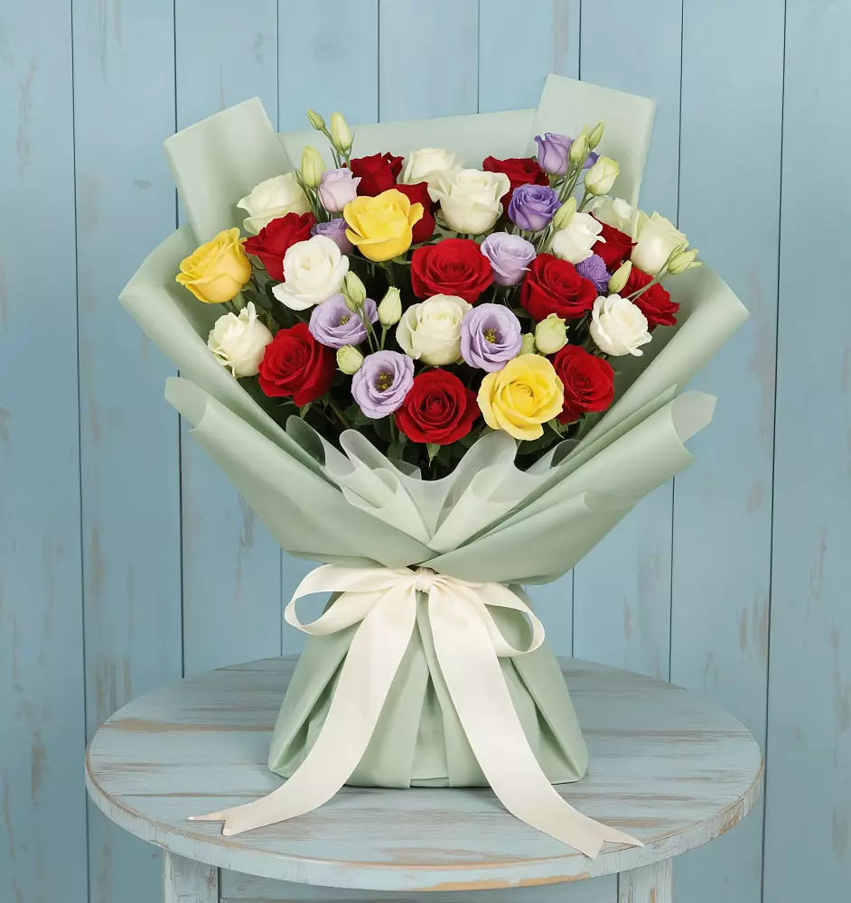 Букет цветов из: Розы в Горы