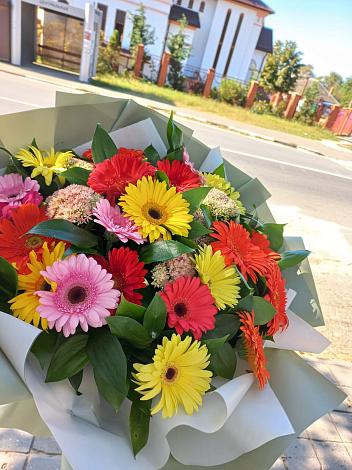 Букет цветов из: Герберы в Горы