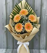 Букет цветов из:  Герберы в Горы
