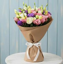 Букет цветов из:  Лизиантусы в Горы